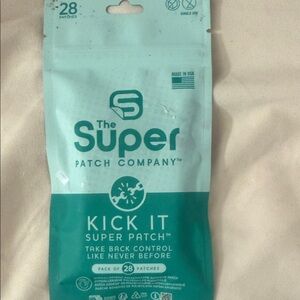 Kick It Super Patch - Teal/White